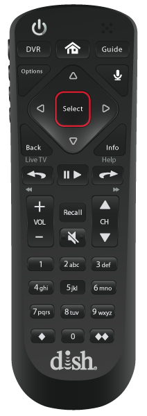 Control remoto de voz - Charlotte, NC - V&V SATELLITES LLC - Distribuidor autorizado de DISH